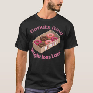 Donuts T pirate birthday colorful  T-Shirt