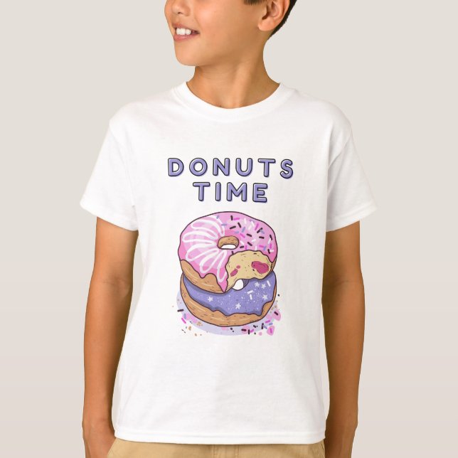 donuts Time T-shirt (Front)