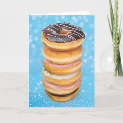 Donuts_Time to Eat More Hole Foods Birthday Card