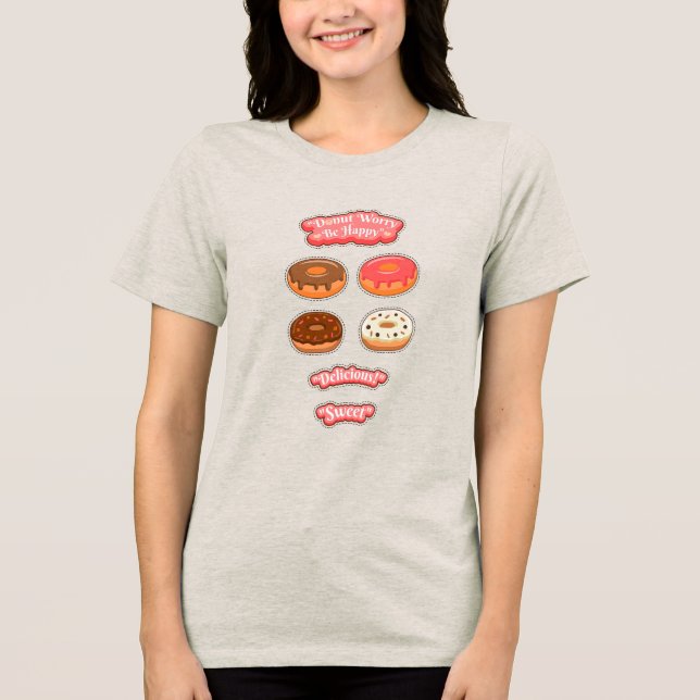 Donuts Tri-Blend Shirt (Front)
