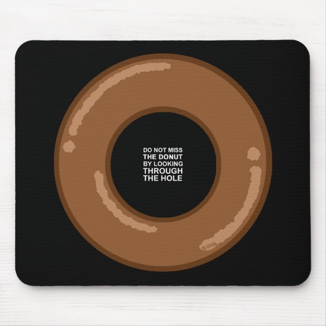 Donut's wisdom mouse pad (Front)