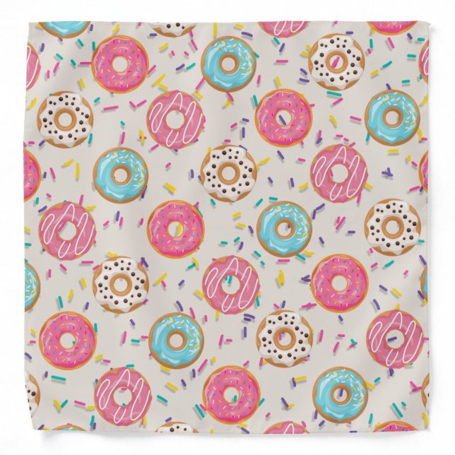Donuts with Sprinkles Bandana (Front)