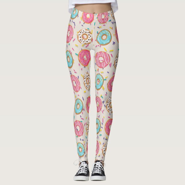 Donuts with Sprinkles Leggings (Front)