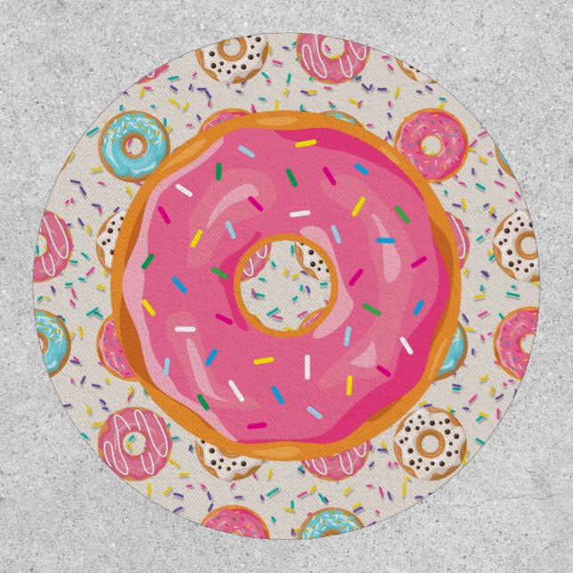 Donuts with Sprinkles Patch (Front)