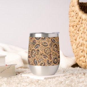 Donuts With Sprinkles Pattern Thermal Wine Tumbler