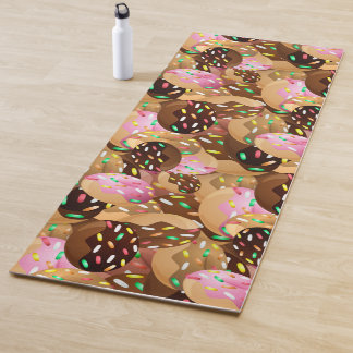 Donuts with Sprinkles Yoga Mat