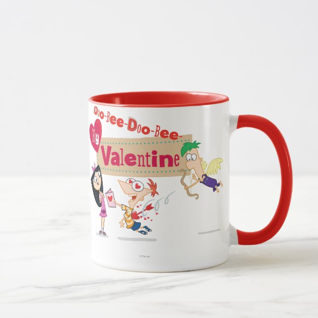 Doo-Bee My Valentine Mug (Right)