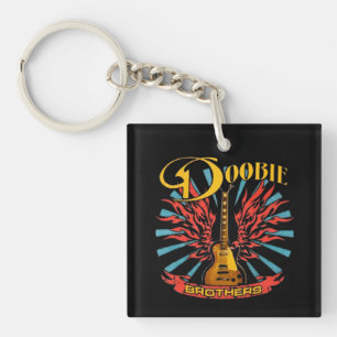 DOOBIE BROTHERS, The DOOBIE BROTHERS, DOOBIE, BROT Keychain
