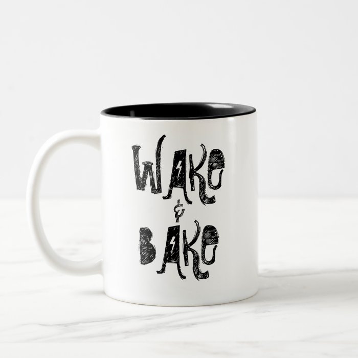 doobie jay wake & bake coffee mug