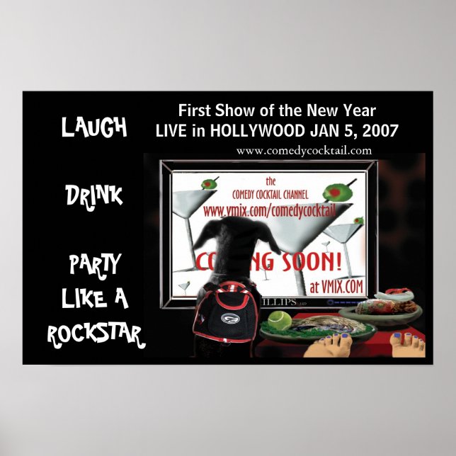 doobie vmix comedy cocktail poster 4 hunter (Front)