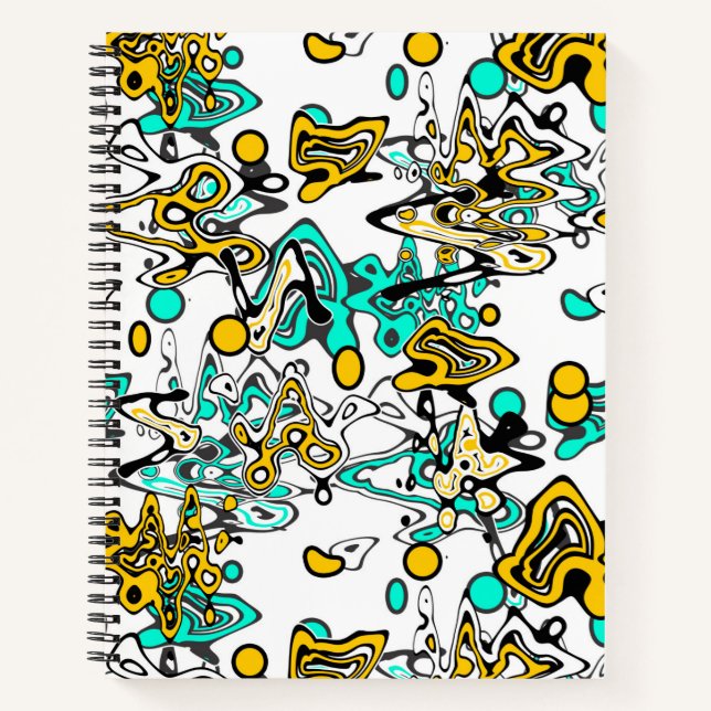 Doodle, abstract , creative notebook (Front)