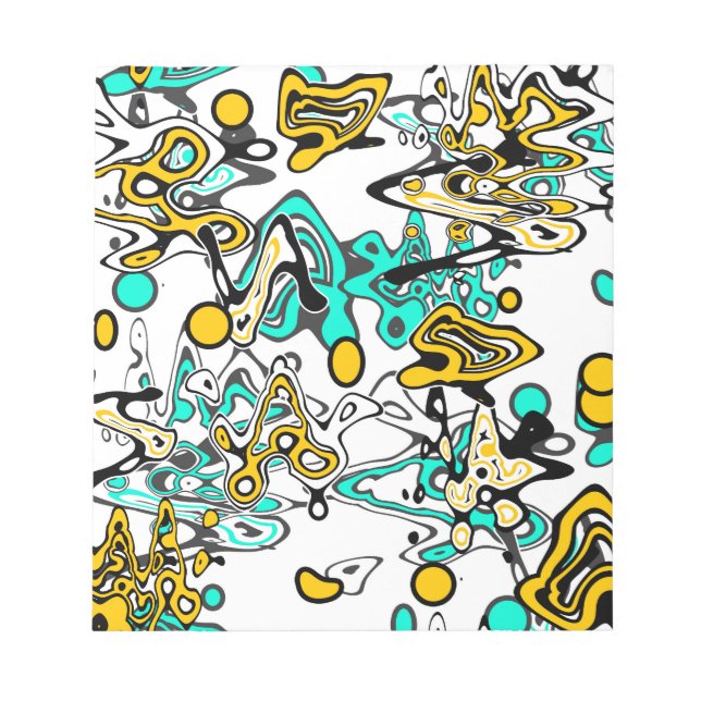Doodle, abstract notepad (Front)