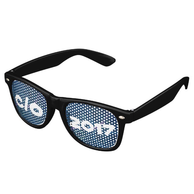 Doodle Abstract | Pink Blue Green Purple Chalk Retro Sunglasses (Angled)