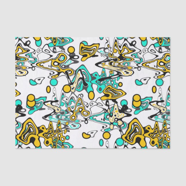 Doodle, abstract tissue paper (Front)