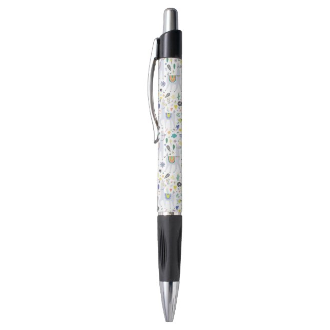 Doodle Alpaca Pattern Pen (Top (Vertical))