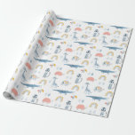 Doodle Animal Fun Pattern Wrapping Paper