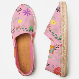 Doodle Art Flowers on Pink Zazzle Afridrilles