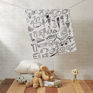 Doodle Baby Blanket