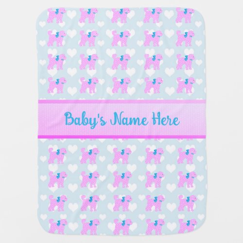 Doodle Baby Personalized Baby Blanket