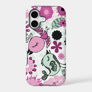 doodle birds iPhone 17 case