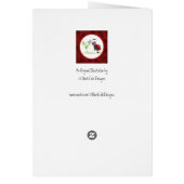 Doodle Bugs Ladybug Card (Back)