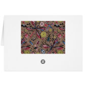 Doodle bugs on mocha brown (Back Horizontal)