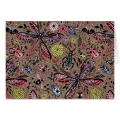 Doodle bugs on mocha brown (Front Horizontal)