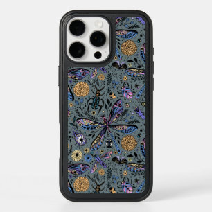 Doodle bugs on slater gray iPhone 16 pro max case