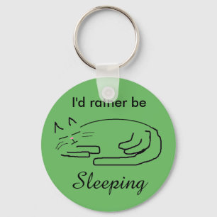 "Doodle Cat" Keychain