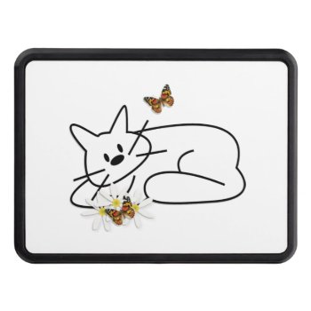 Doodle Cats Tow Hitch Cover by bonfirecats at Zazzle