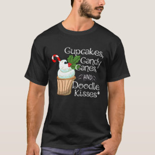 Doodle Christmas  Aussiedoodle Bordoodle Sheepadoo T-Shirt