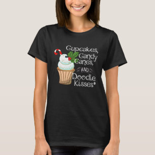 Doodle Christmas  Aussiedoodle Bordoodle Sheepadoo T-Shirt
