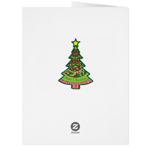 Doodle Christmas Tree (Back)
