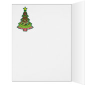 Doodle Christmas Tree Cards (Inside (Left))
