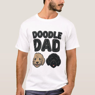 Doodle Dad Vintage Dog Dad Shirt Design_1