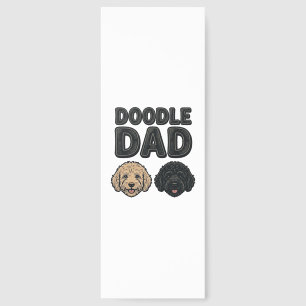 Doodle Dad Vintage Dog Dad Shirt Design_1 Bookmarks