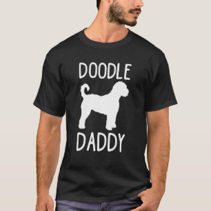 Doodle Daddy Cute Dog Goldendoodle gift Father's D T-Shirt