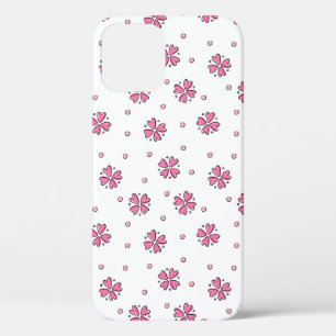 Doodle Daisies and Dots iPhone 12 Case