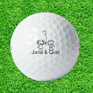  Doodle Daughter & Son Golf Gift Balls