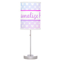 Doodle dog Baby Girl Nursery Bedroom lamp