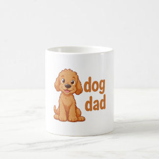 Doodle Dog Dad Mug with Cute Dog