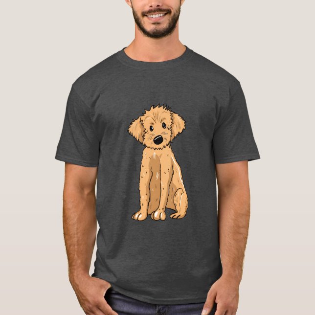 Doodle Dog funny friends T-Shirt (Front)