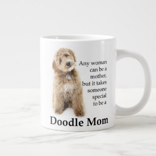 Doodle Dog Mom Giant Coffee Mug