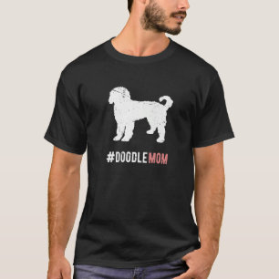 Doodle Dog Mom Gift For Women Funny Goldendoodle D T-Shirt