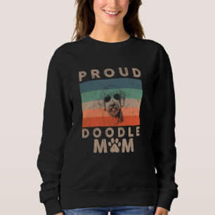 Doodle Dog Mom Goldendoodle Dog Mama Gifts for Wom Sweatshirt