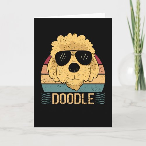 Doodle Dogs Goldendoodle Dog Owner Card