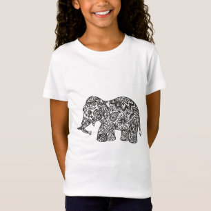 Doodle Elephant T-Shirt