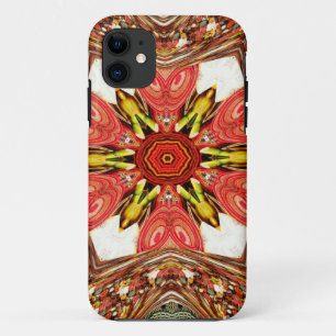 Doodle Floral Art Print iPhone 11 Case