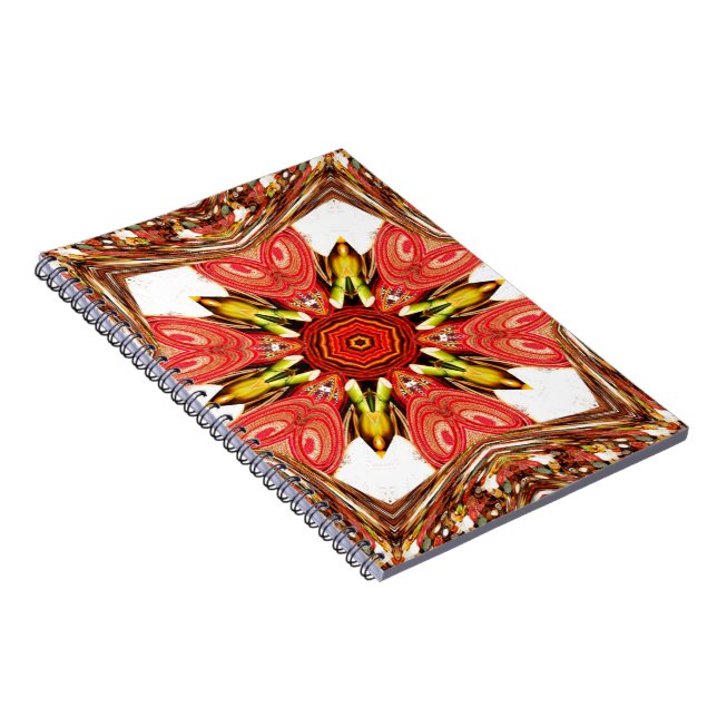 Doodle Floral Art Print Notebook (Right Side)