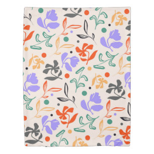 Doodle Garden Duvet Cover